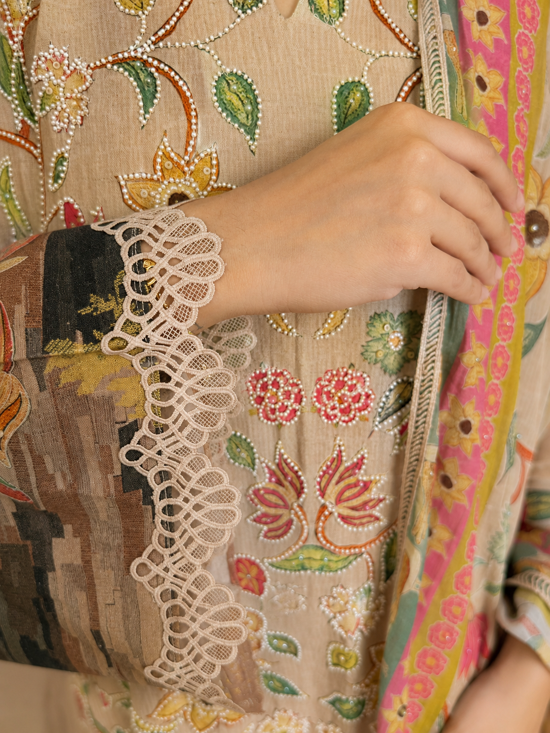 Gulistan Embroidered Suit Set