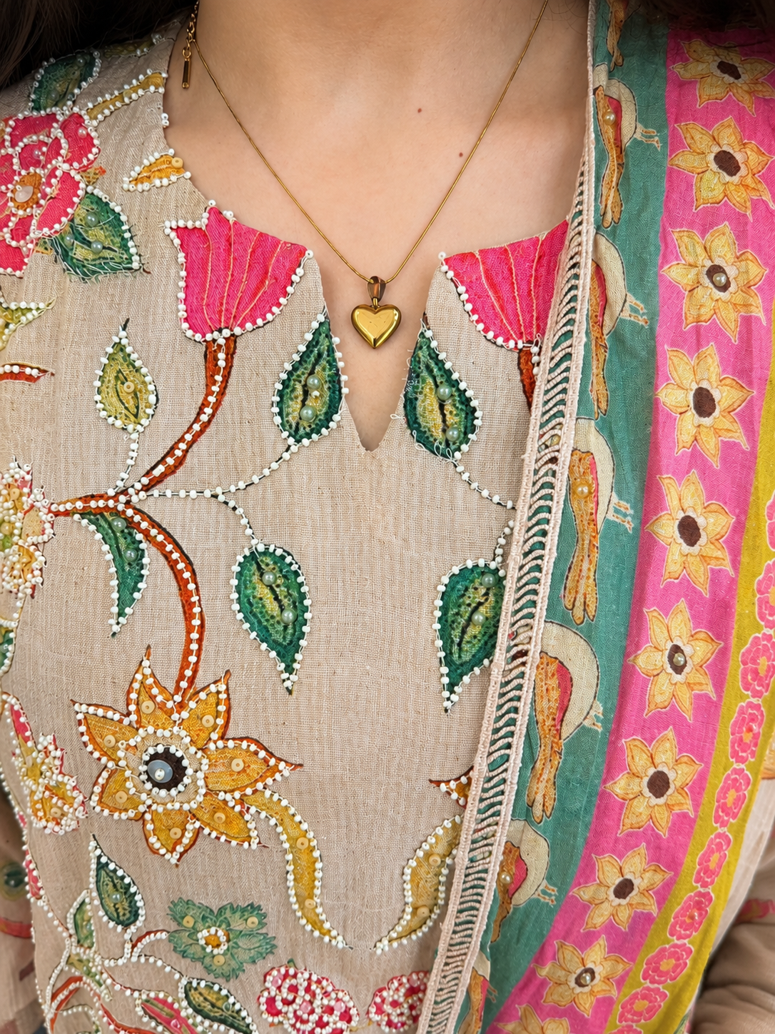 Gulistan Embroidered Suit Set