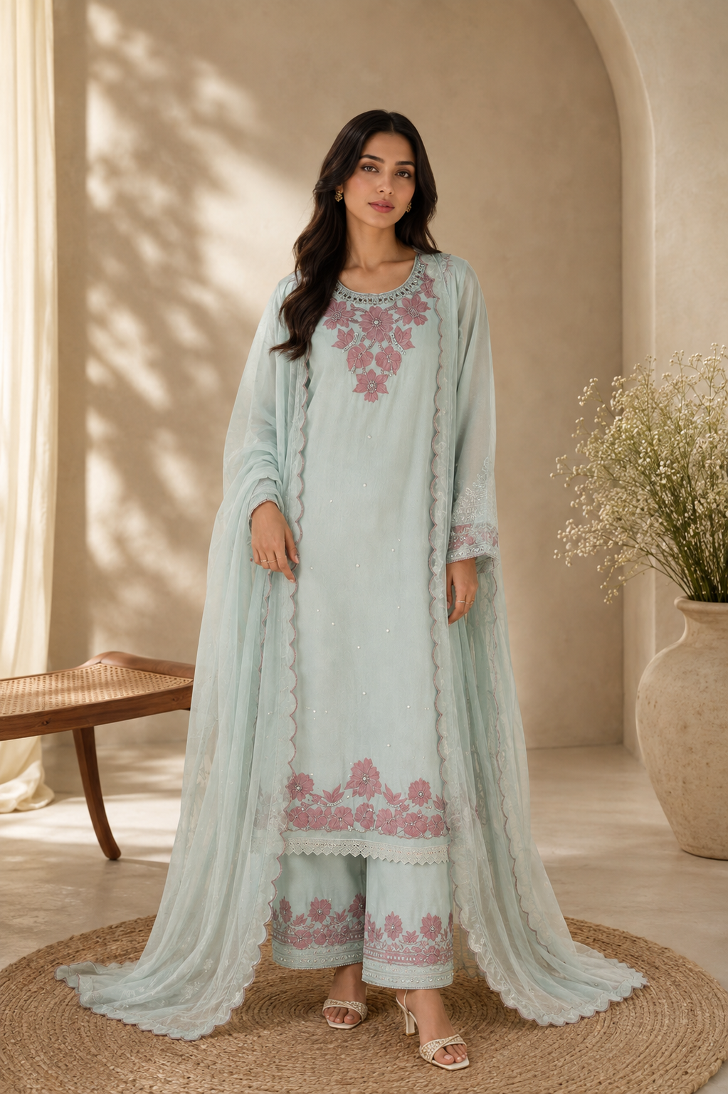 Gulnaaz Georgette Organza Suit
