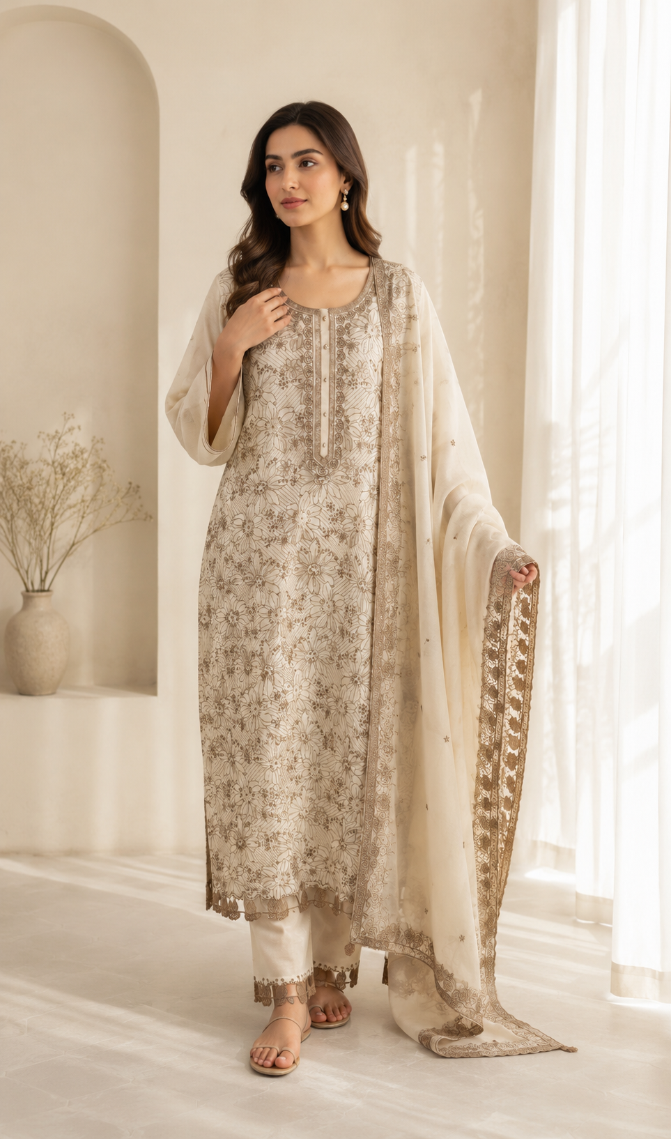 Inaaya Mul cotton suit